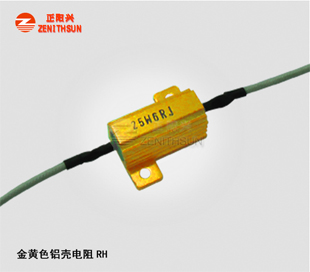 25W Aluminum Resistor with fly leads